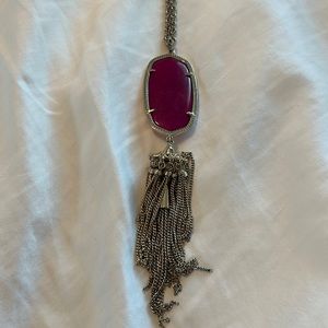 Pink Kendra Scott necklace